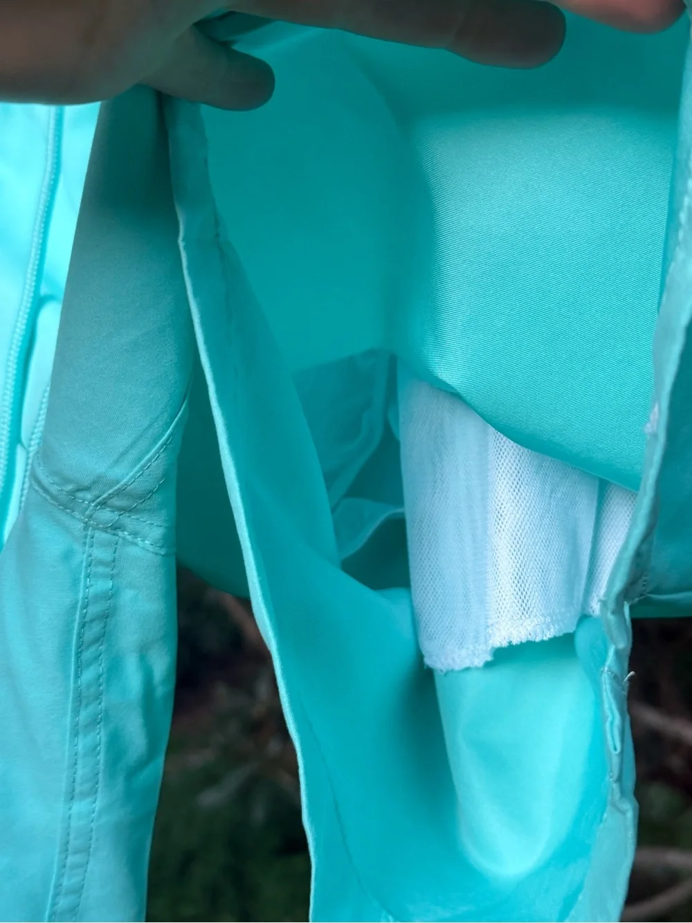 George Mint Green Elastic Waist Shorts Size L (36-38)